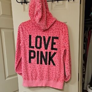 PINK Victoria's Secret Pink Leopard Hoodie